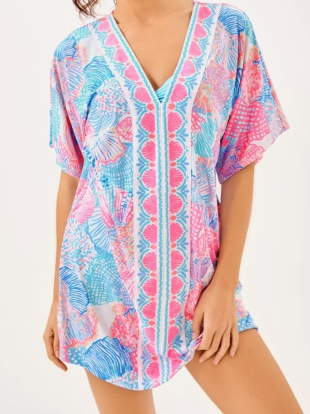 Lilly Pulitzer Malachi V-Neck Cover-Up